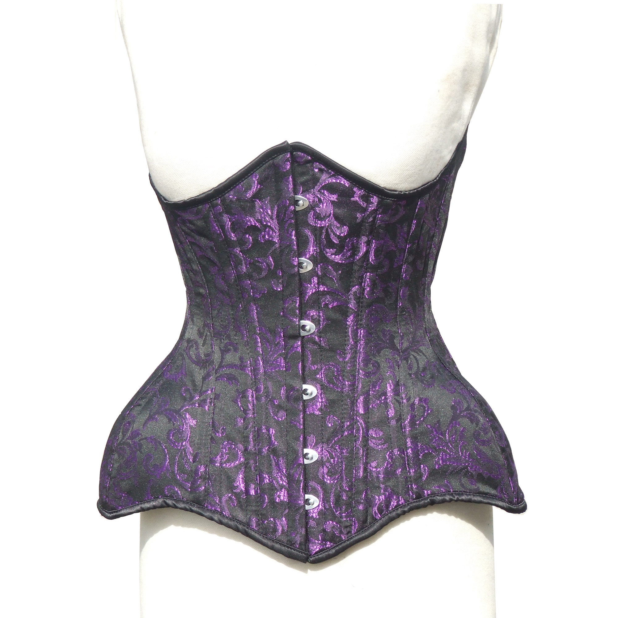 UnderBust Purple Corset